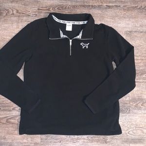 Pink Victoria’s secret quarter zip jacket